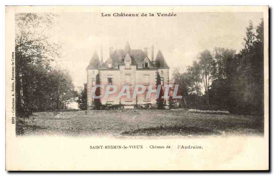 CPA Les Chateaux De La Vendee Saint Mesmin Le Vieux Chateau De L'Audraire