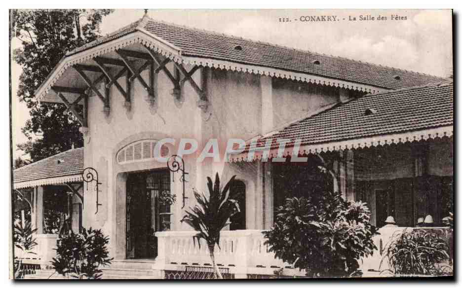 CPA Conakry La Salle des Fetes Guinee