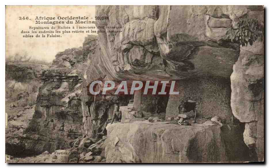 CPA Afrique Occidentale Soudan Montagnes du Macina Mali