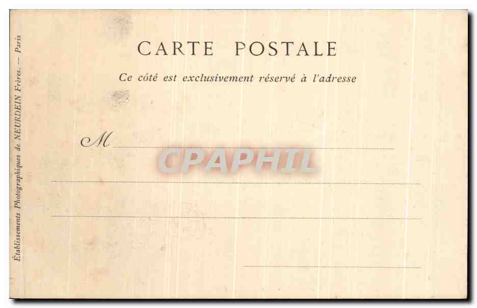 CPA Angers vue Generale Prise Du Chateau — Rückseite