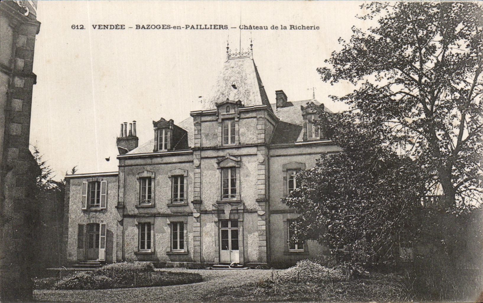 CPA Vendee Bazoges en Pailliers Chateau De La Richerie