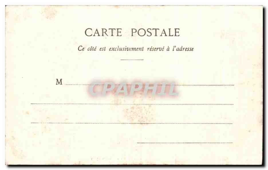 CPA Les Chateaux De La Vendee Fontenay Le Comte Le Chateau — Rückseite