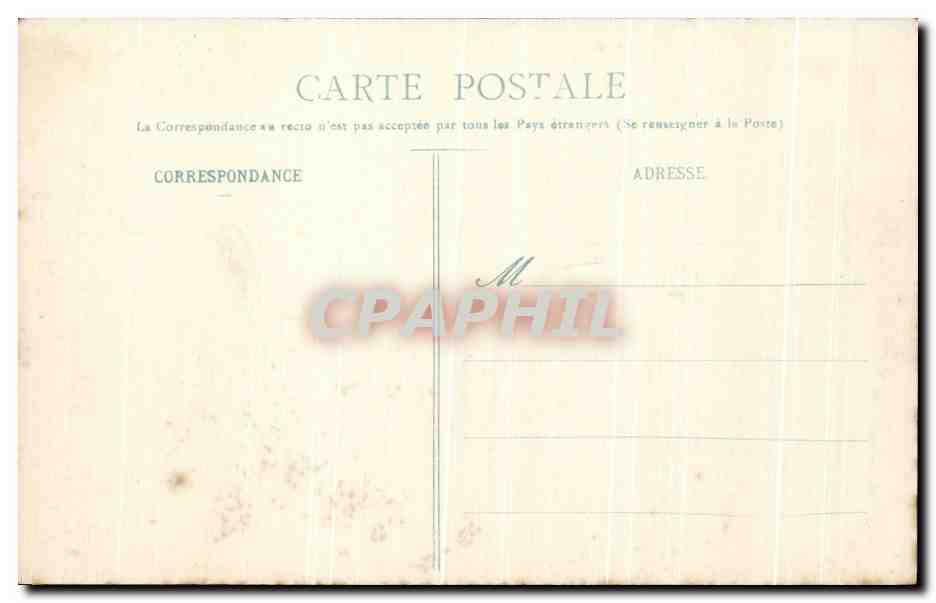 CPA Les Chateaux De La Vendee St Sulpice En Pareds Le Chateau De La Motte — Rückseite