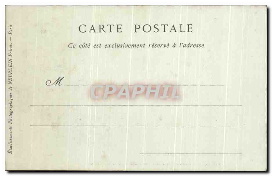 CPA Blois hotels Du Cardinal D'Amboise Et Du Duc d'Epernon — Verso