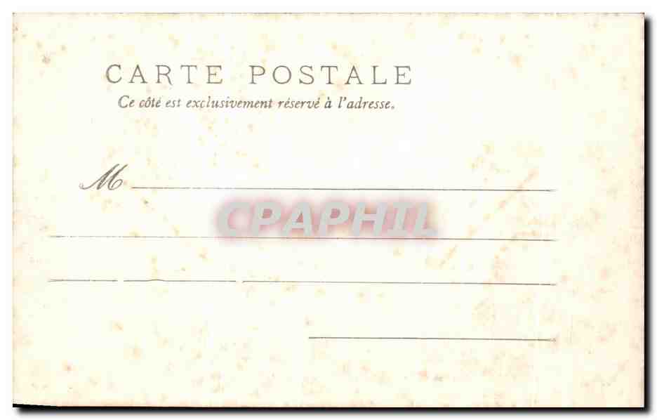 CPA Blois La Place Du Chateau — Verso