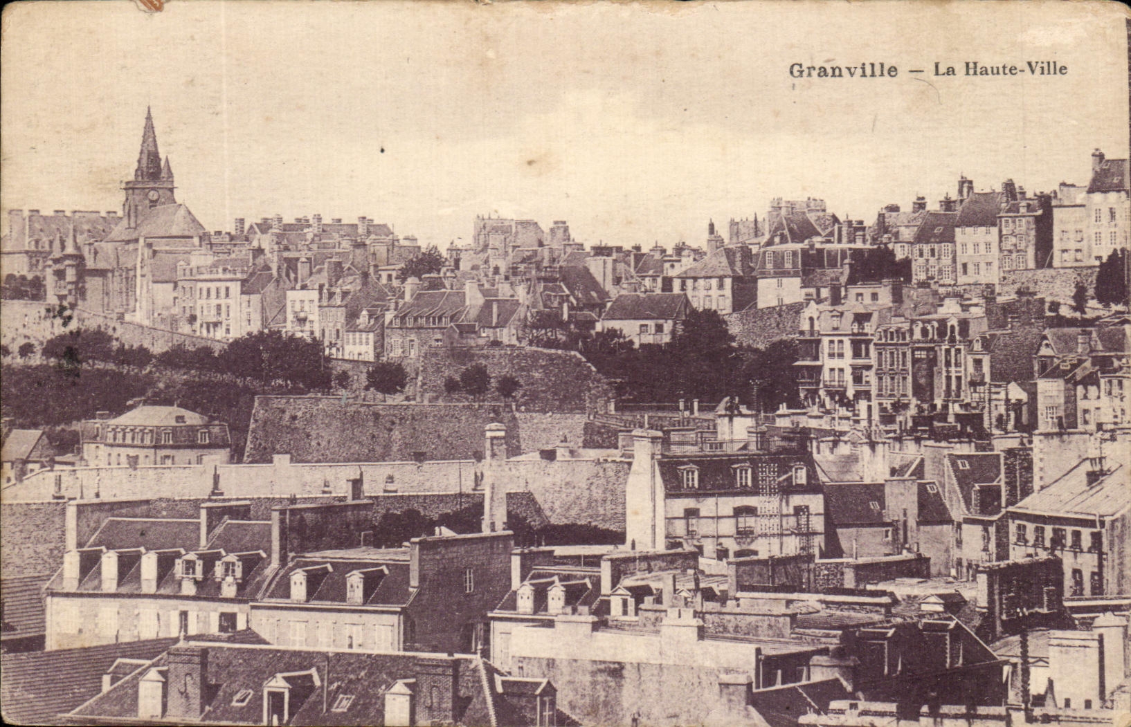 CPA Granville La Haute Ville