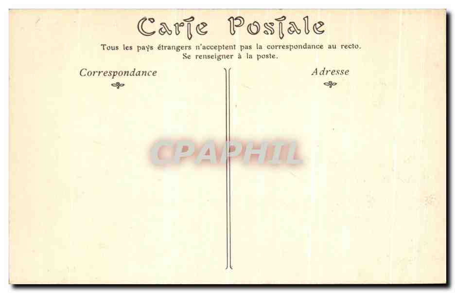CPA Le Mont Saint Michel Cote sud l'est pecheurs — Verso