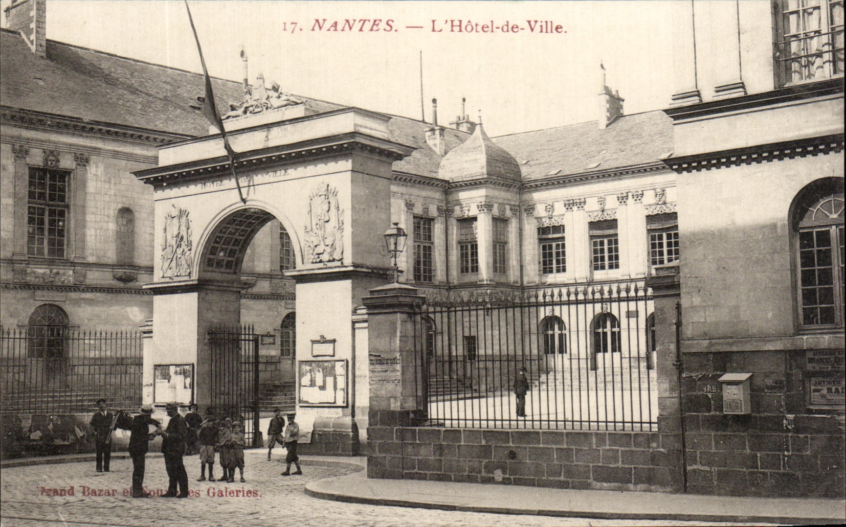CPA Nantes L'Hotel de Ville