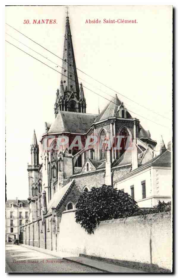 CPA Nantes Abside Saint Clement