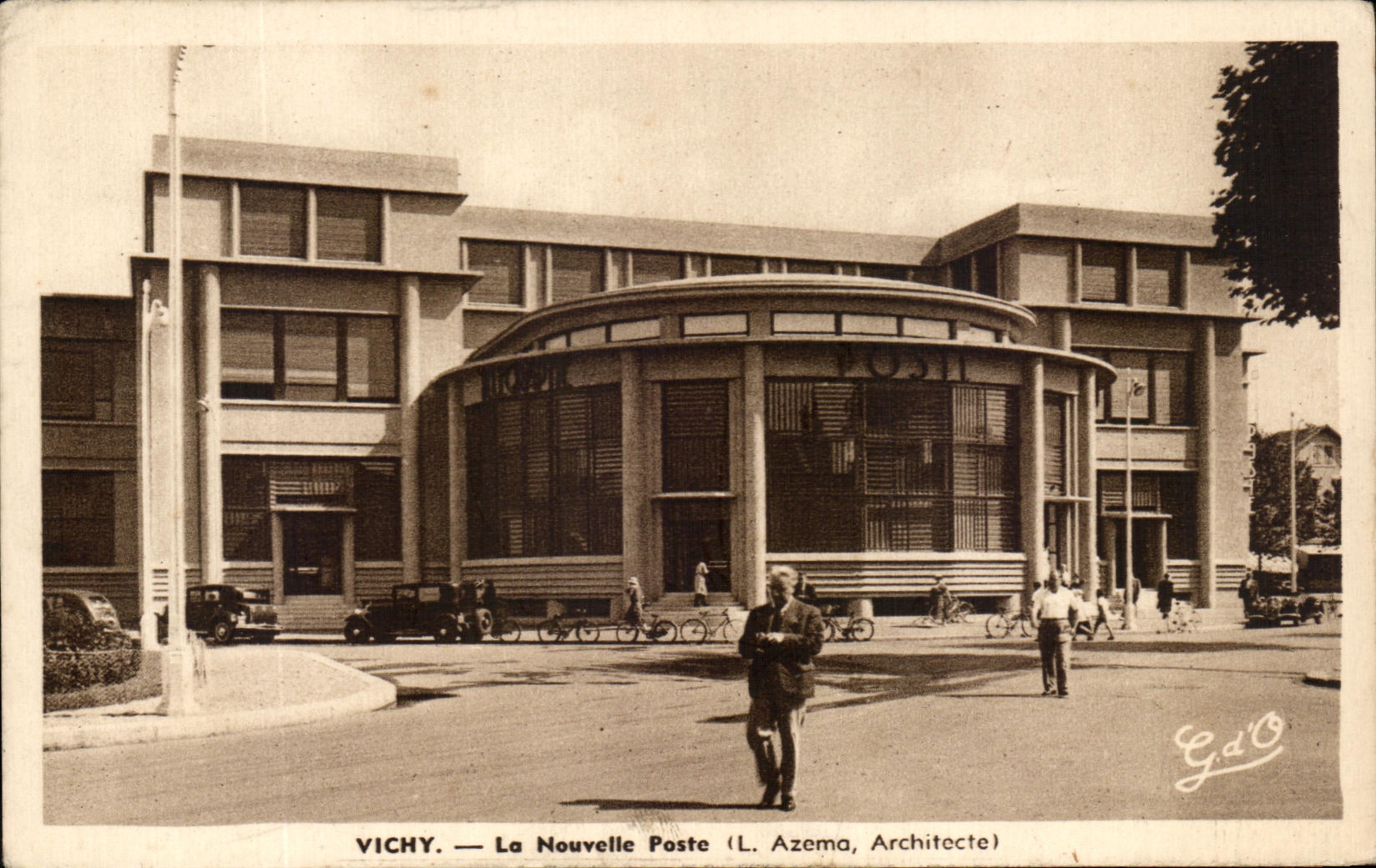 CPA Vichy La Nouvelle Poste