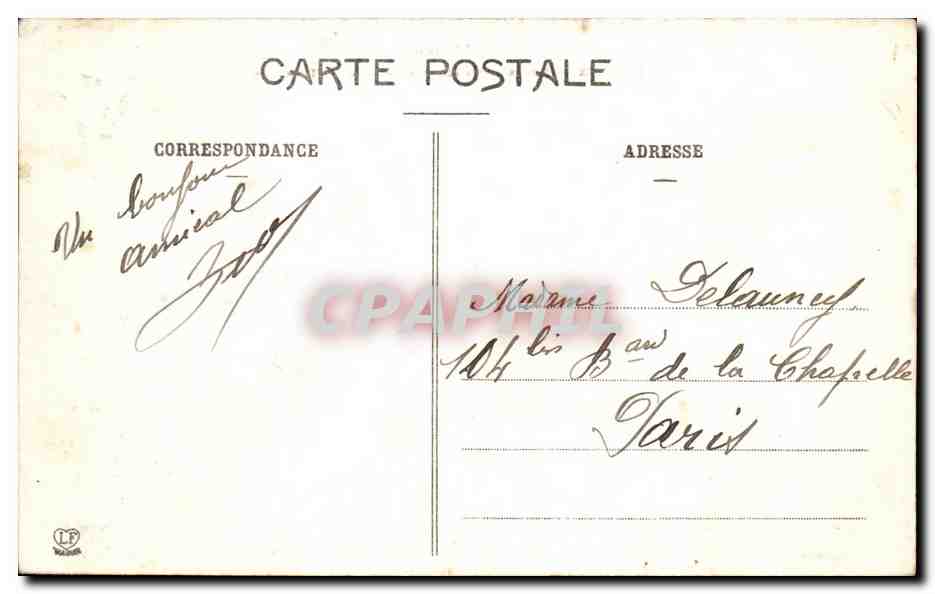 CPA Foix Vue Sur L'Ariege Et Route De Tarascon — Rückseite