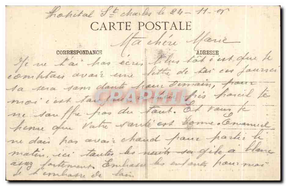 CPA Guerre Bombardement De Pont A Mousson Militaria — Rückseite