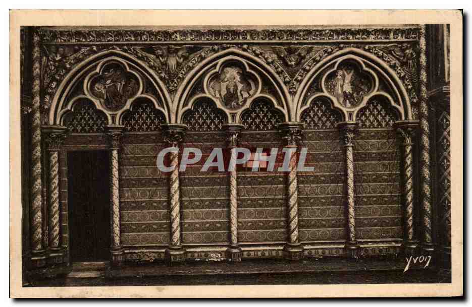 CPA Paris En Flanant Interieur De La Ste Chapelle Oratoire De Louis XI