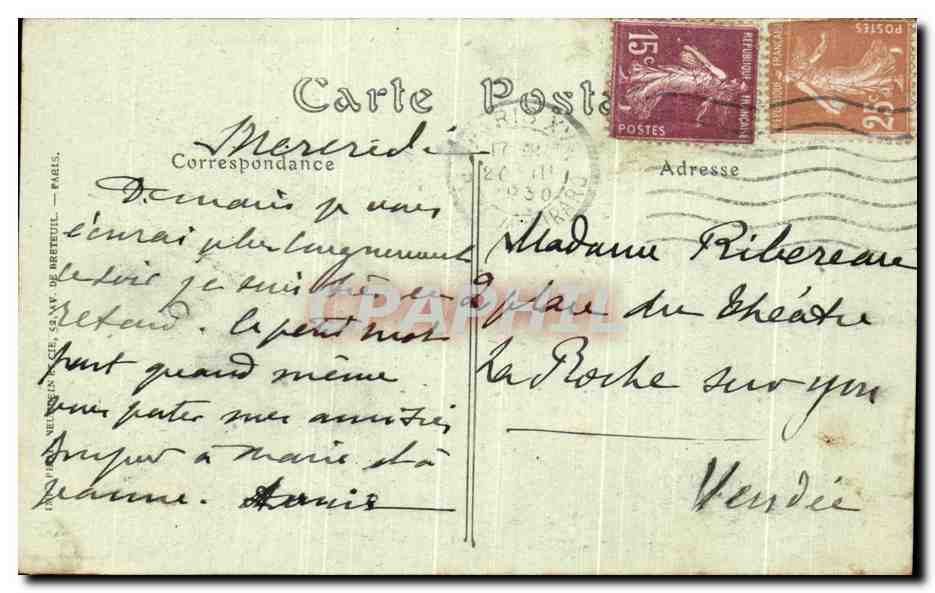 CPA Paris Hotel Des Invalides Les Vieux Canons Enfants — Rückseite