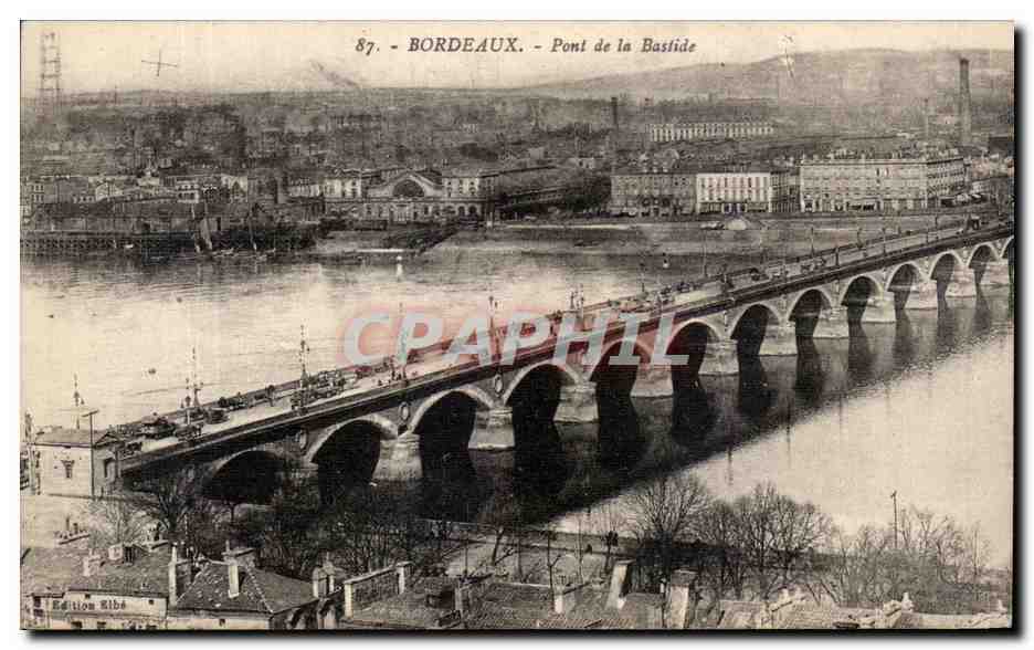 CPA Bordeaux Pont de la Bastide