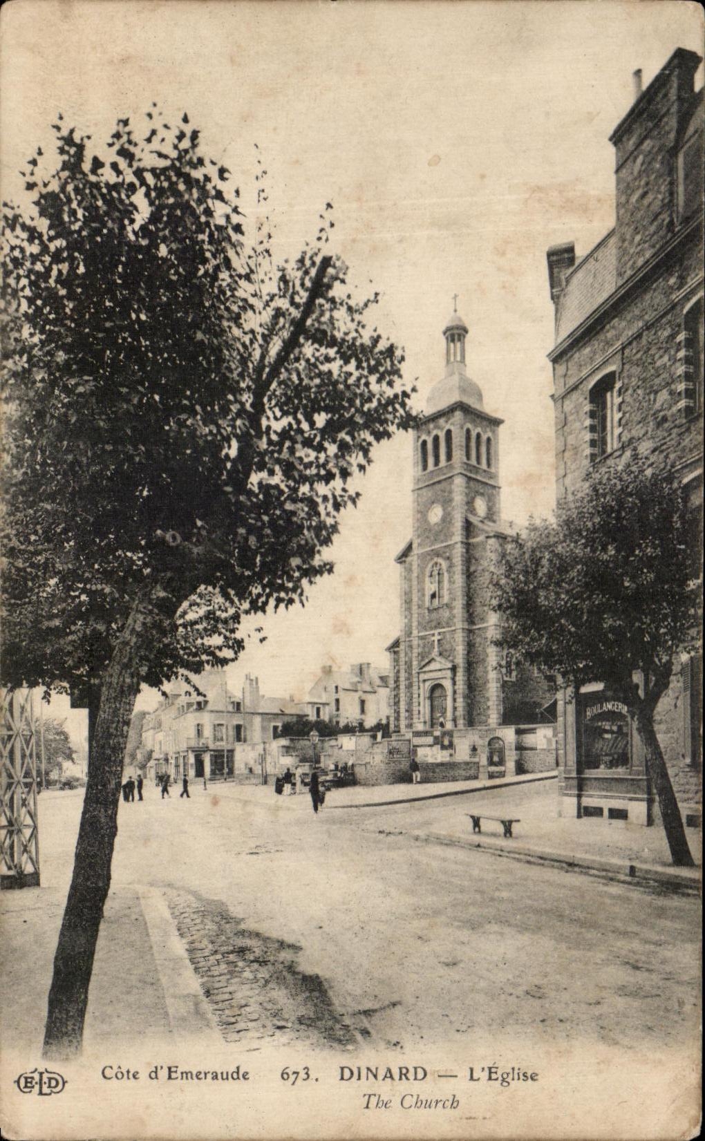 Dinard — L'Église — Côte d'Emeraude, n°673