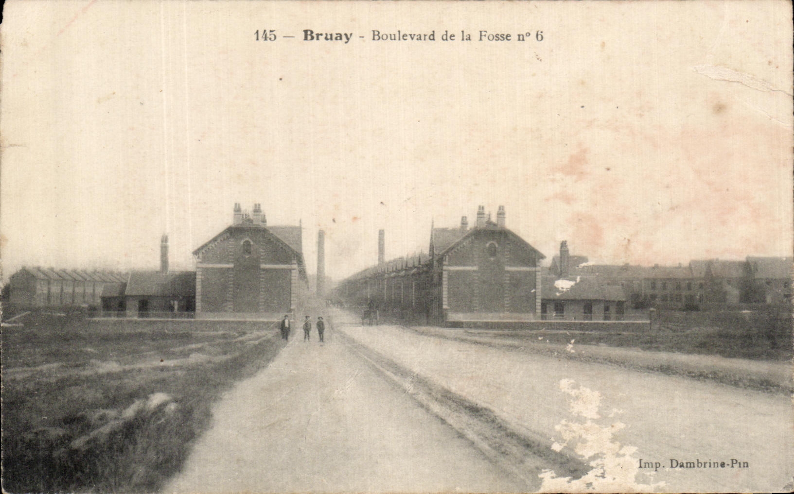 CPA Bruay Boulevard de la Fosse n°5