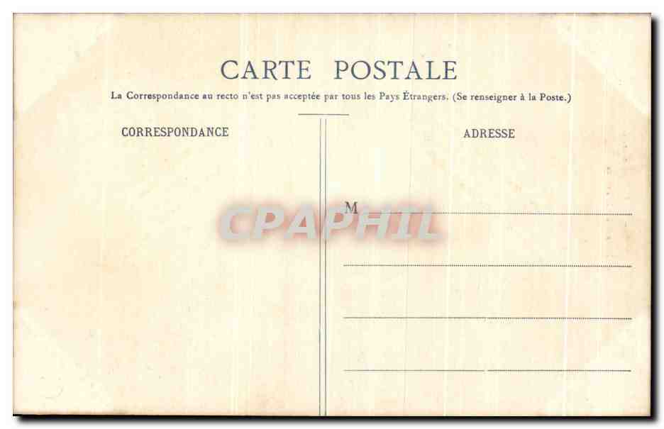CPA Chambery Monument du Centenaire de la Reunion de la Savoie a la France — Rückseite