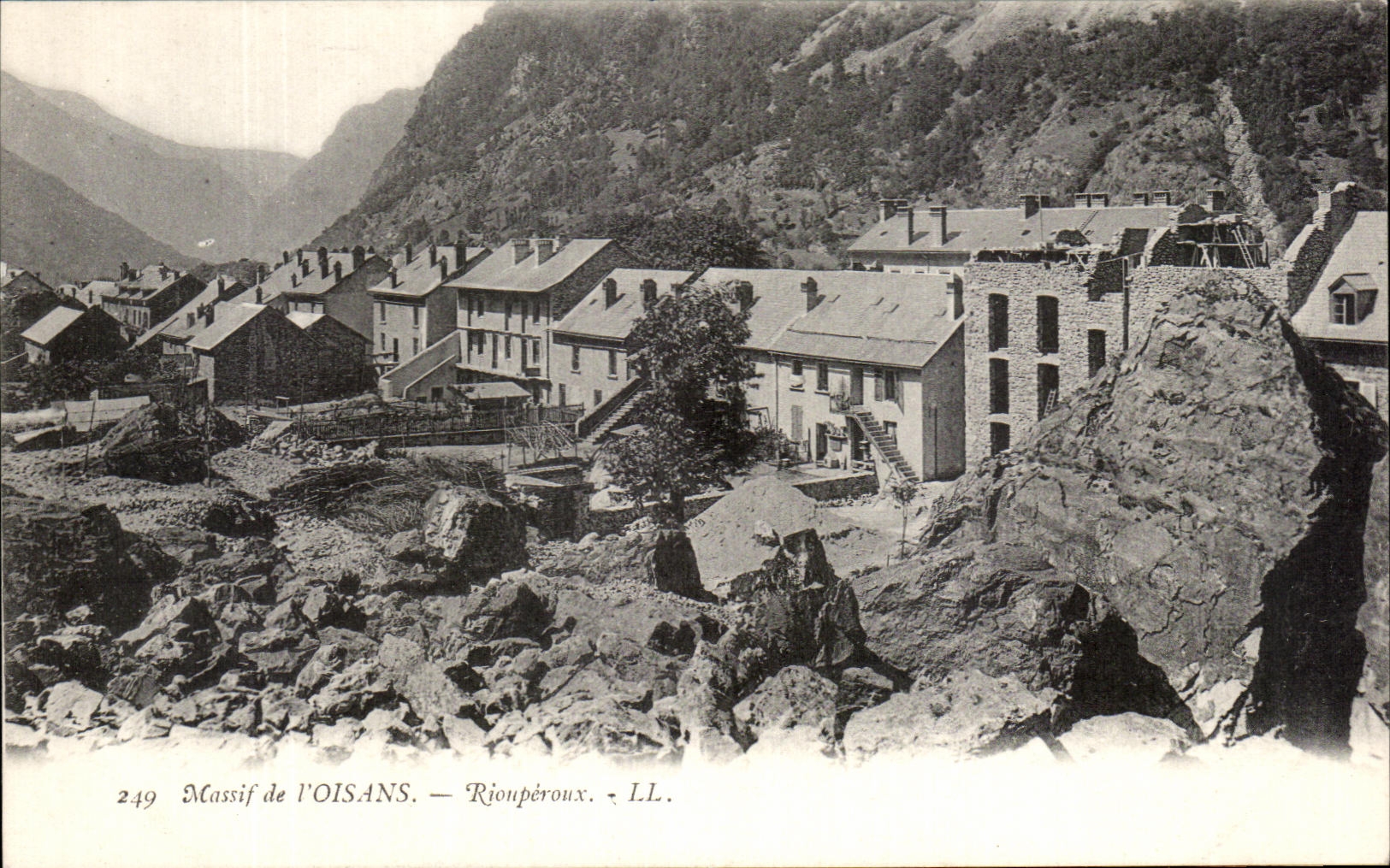 CPA Massif de l'Oisans Riouperoux 