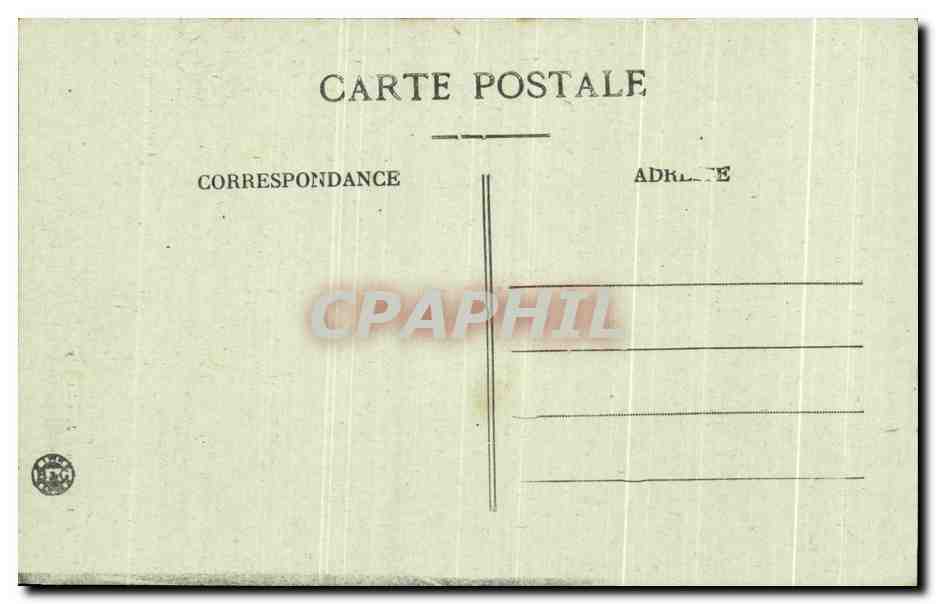 CPA Environs de Saint Jean d'Angely Fenioux la lanterne des morts — Rückseite