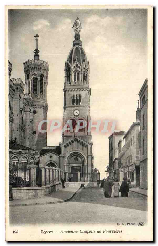 Lyon — Ancienne Chapelle de Fourvières — B. F., Paris, n°190