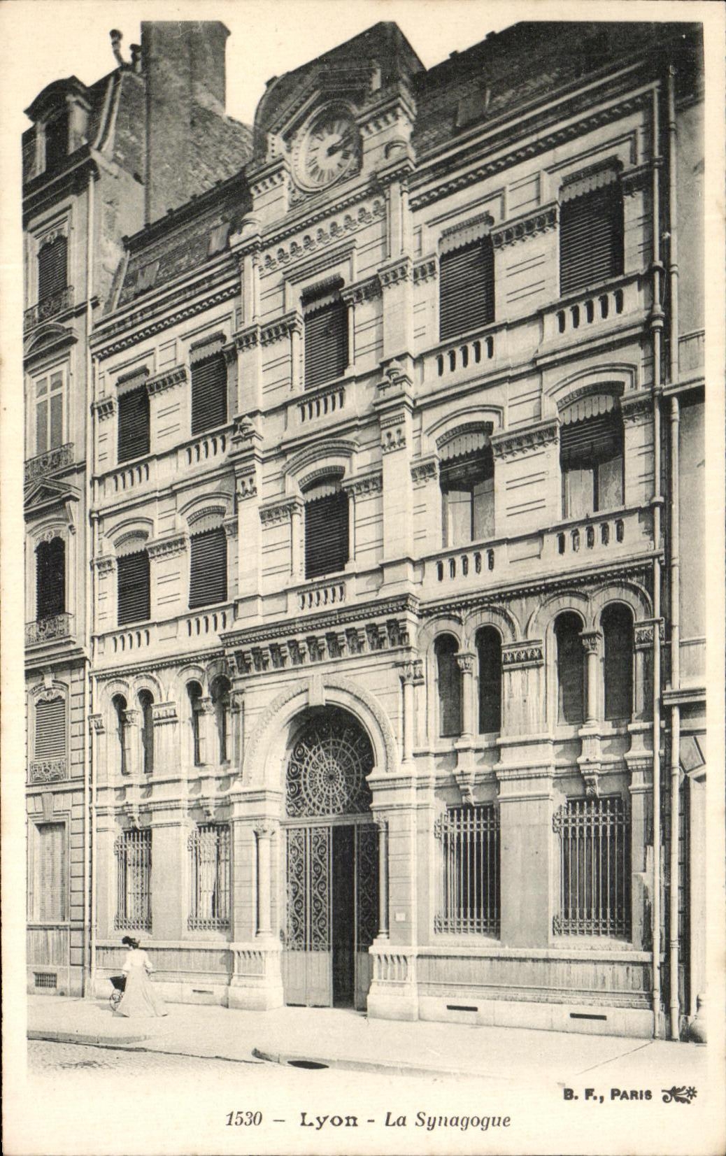 Lyon - Die Synagoge — B.F., Paris, Nr. 1530