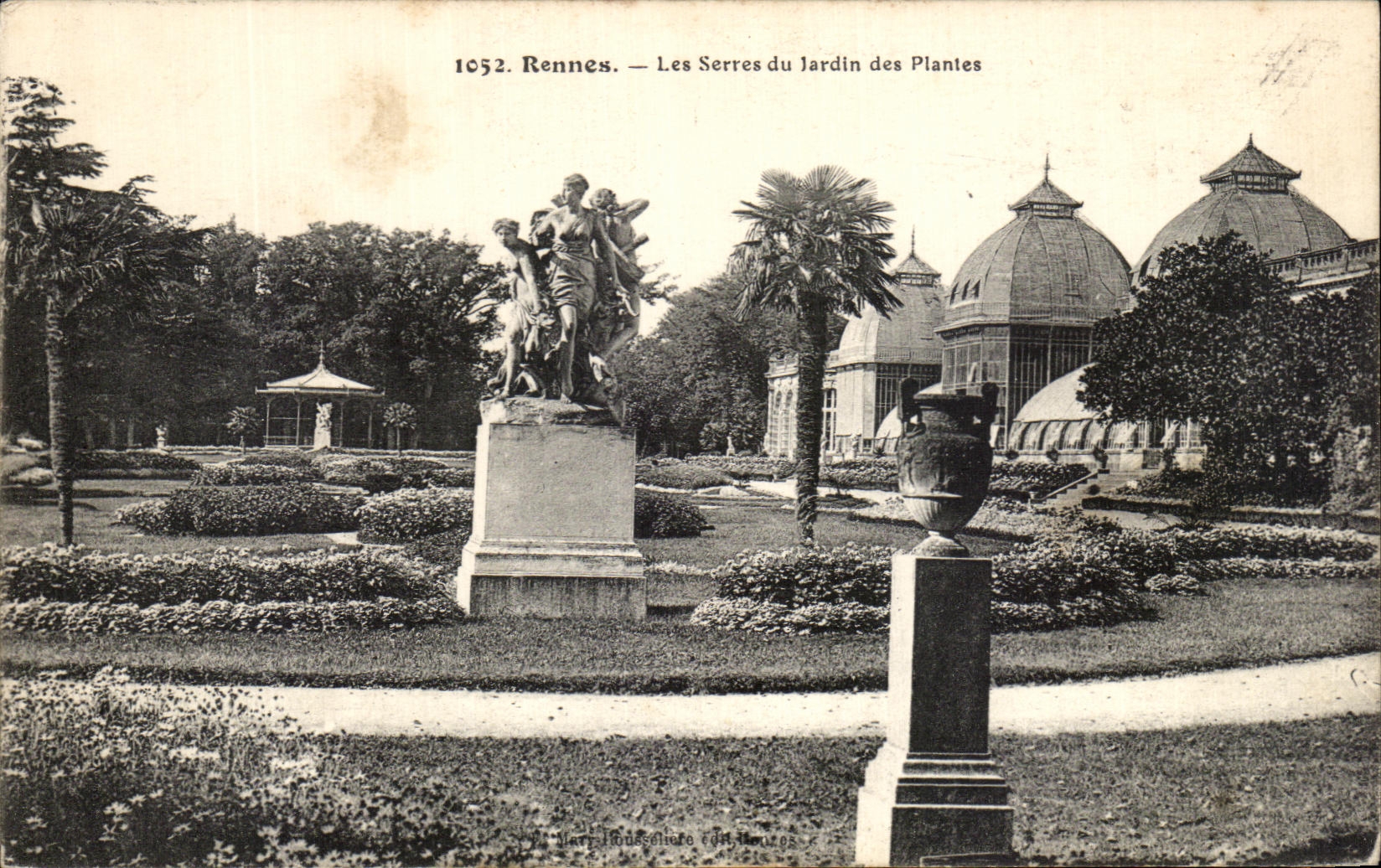 Rennes — Les Serres du Jardin des Plantes — R. Rousselet édit. Rennes
