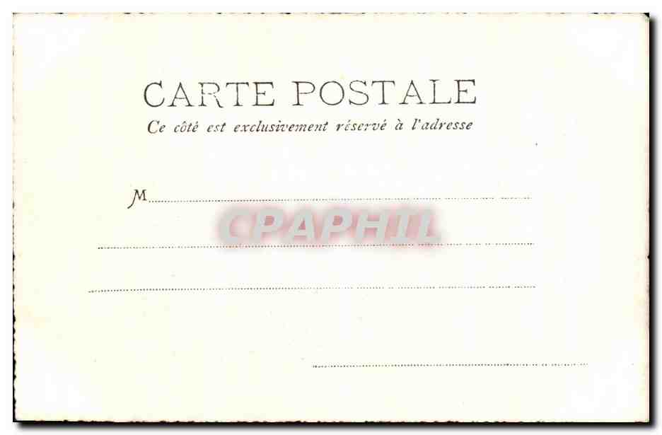 CPA Biarritz Lac Marion Vache — Verso
