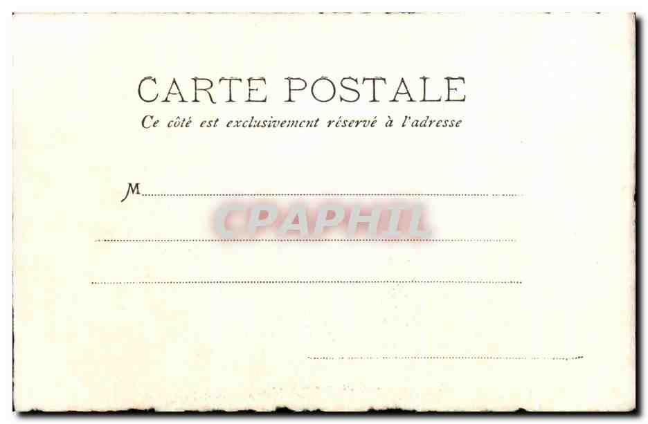 CPA Biarritz Les Lacs Vaches — Verso
