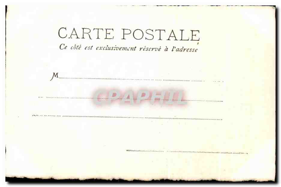 CPA Biarritz La Grande Plage a Mer Basse — Verso