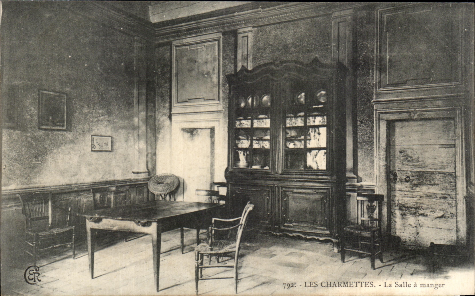 CPA Les Charmettes La salle a Manger Rousseau