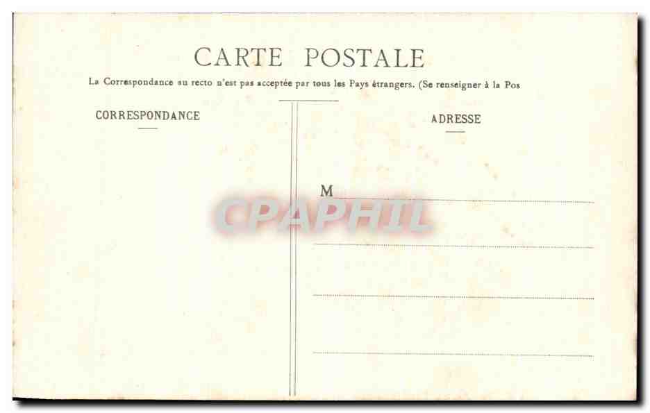 CPA Les Charmettes La salle a Manger Rousseau — Rückseite