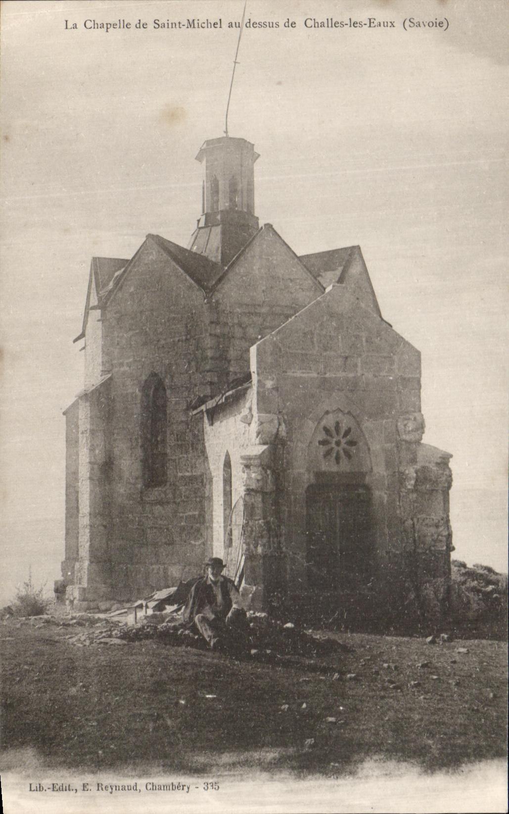 CPA La Chapelle de Saint Michel au Dessus de Challes les Eaux 