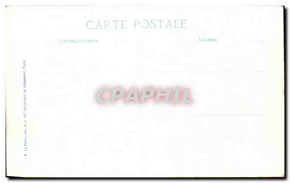 CPA Le Chateau de Conde a la ferte Sous Jouarre Bombarde Par les Anglais Pour Deloger Lres Allemands Militaria — Rückseite