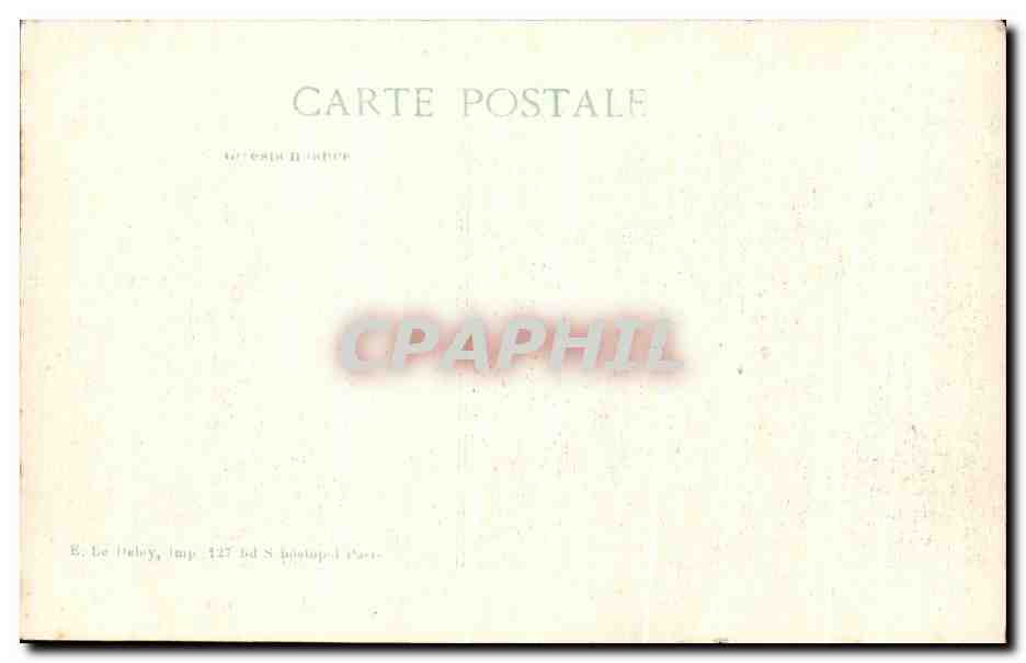 CPA Reims Apres le Bombardement L'Archeveche la Cathedrale Militaria — Rückseite