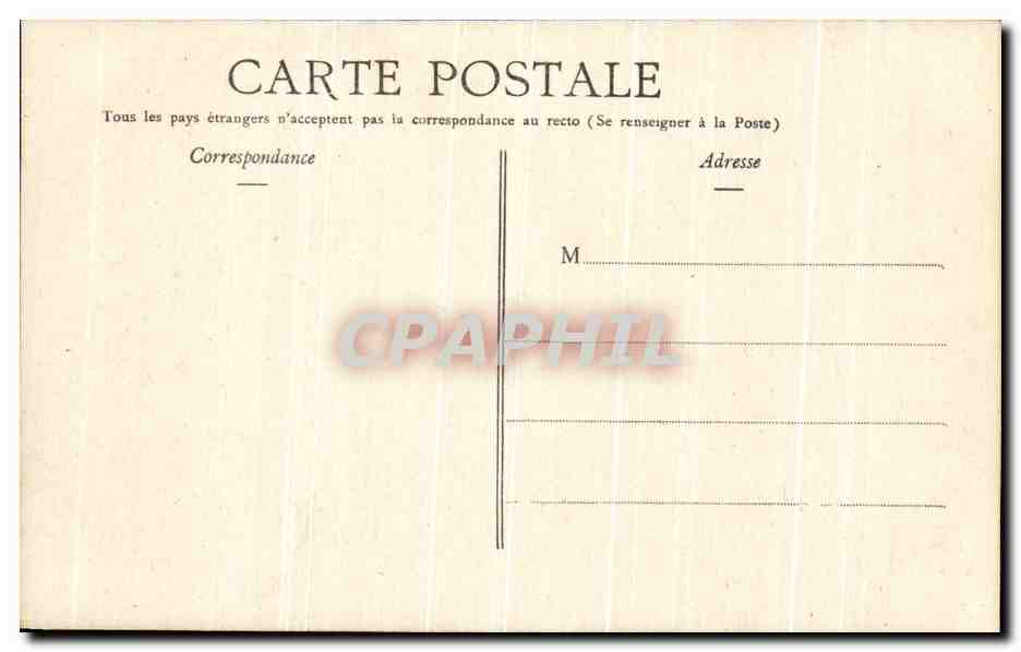 CPA Nieuport L'Eglise Militaria — Rückseite