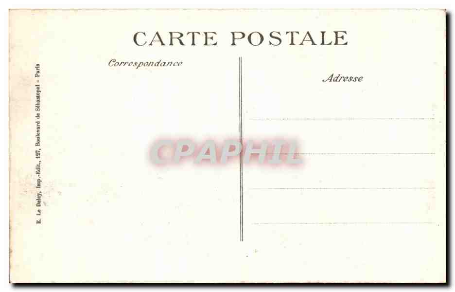 CPA Albert Les Usines Rochet Schneider Incendiees Par Les Allemands Militaria — Back