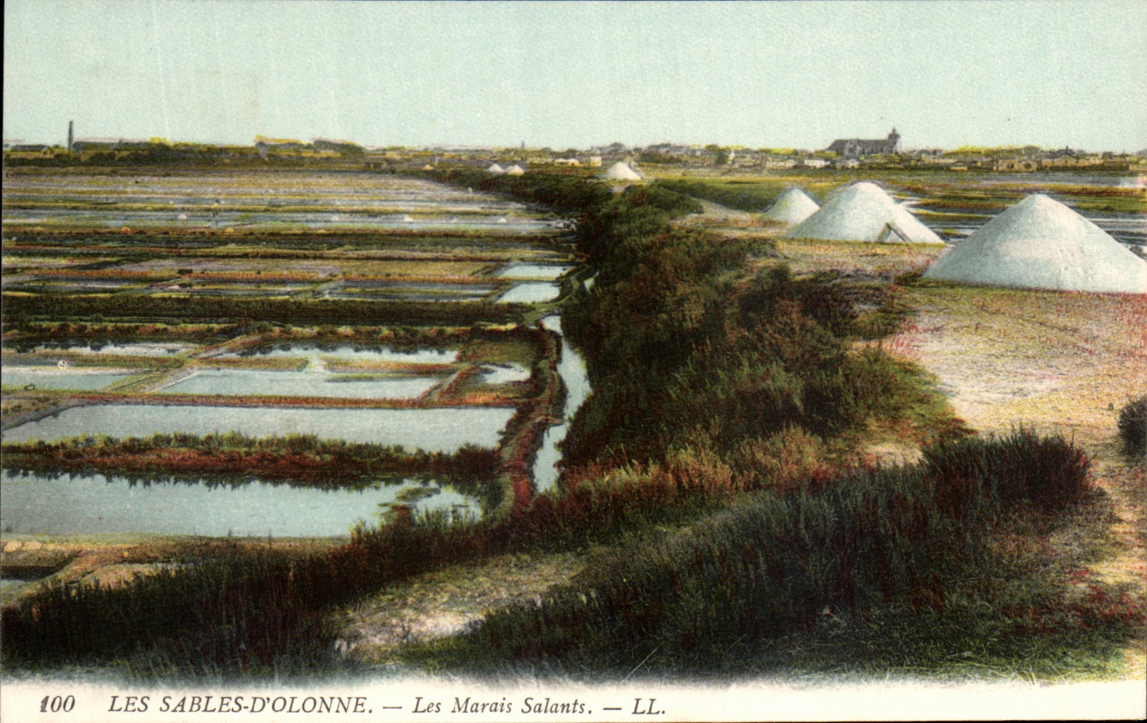 CPA Les Sables D'Olonne Les Marais Salants