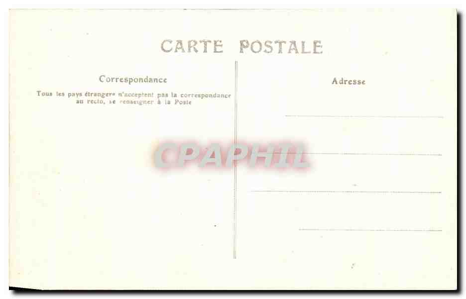 La Rochelle - Hôtel de Ville - La Grande Salle des Fêtes - L. C. - n°856 — Verso