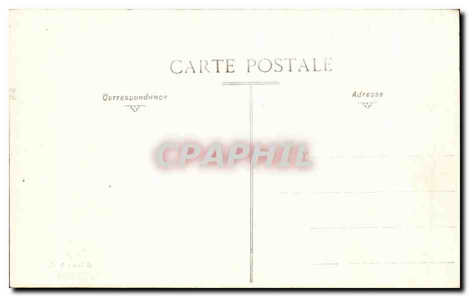 La Rochelle — La Cathédrale et la rue du Palais — Edition N.G. — Verso