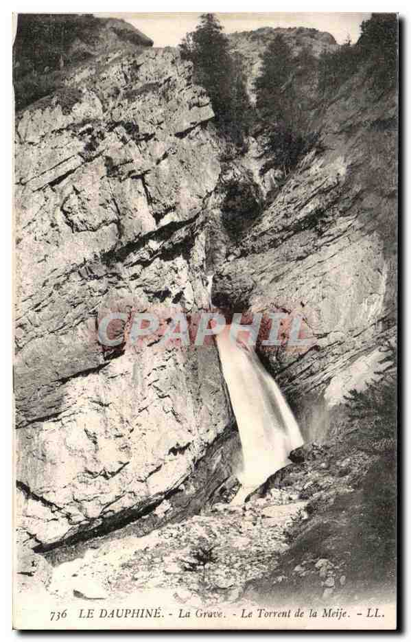 Le Dauphiné - La Grave - Le Torrent de la Meije - LL. - n°736