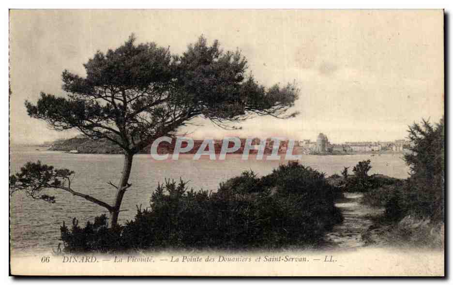 Dinard — La Pitomie — La Pointe des Douaniers et Saint-Servan — LL.