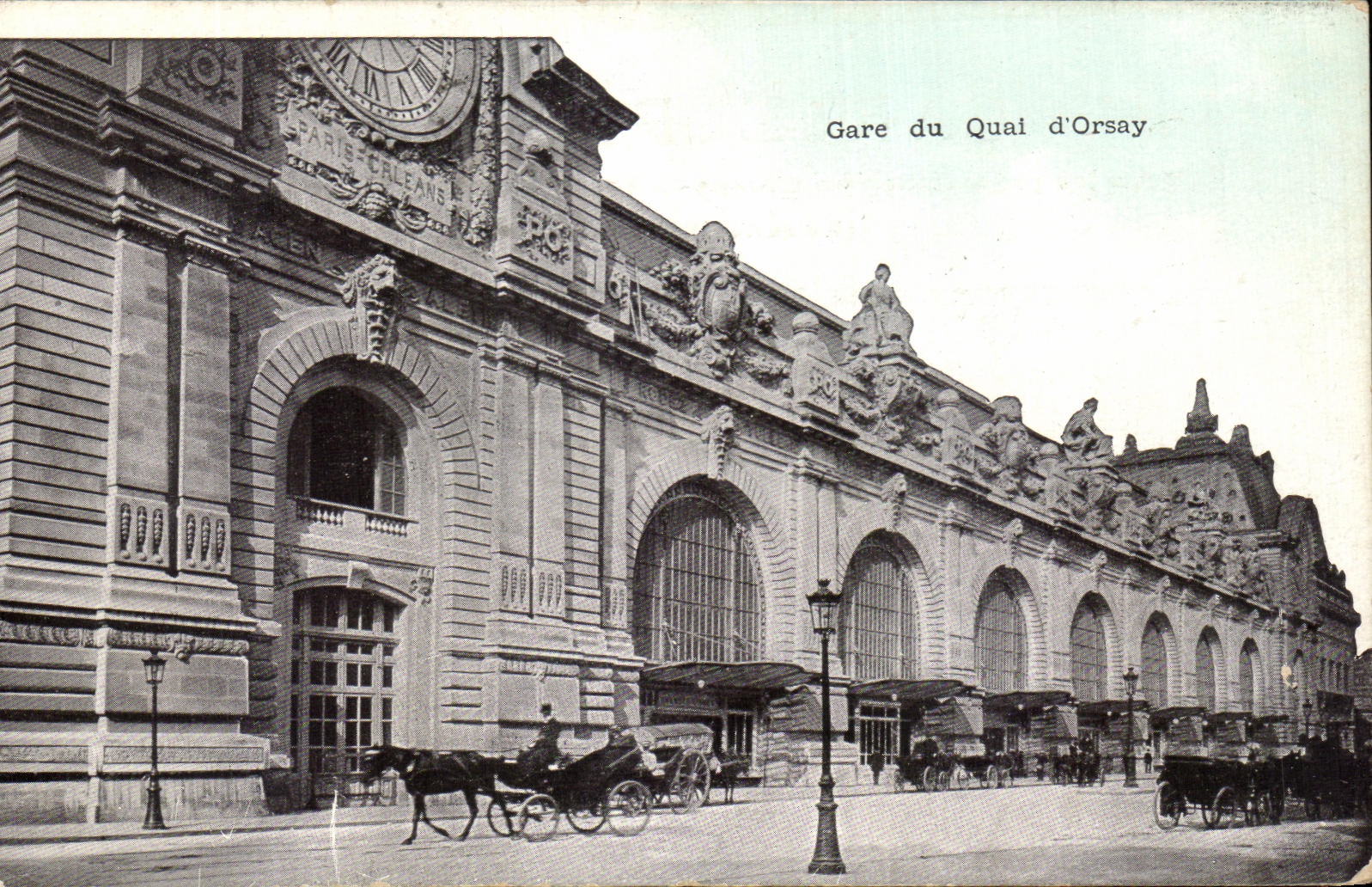 CPA Gare Du Quai D'Orsay