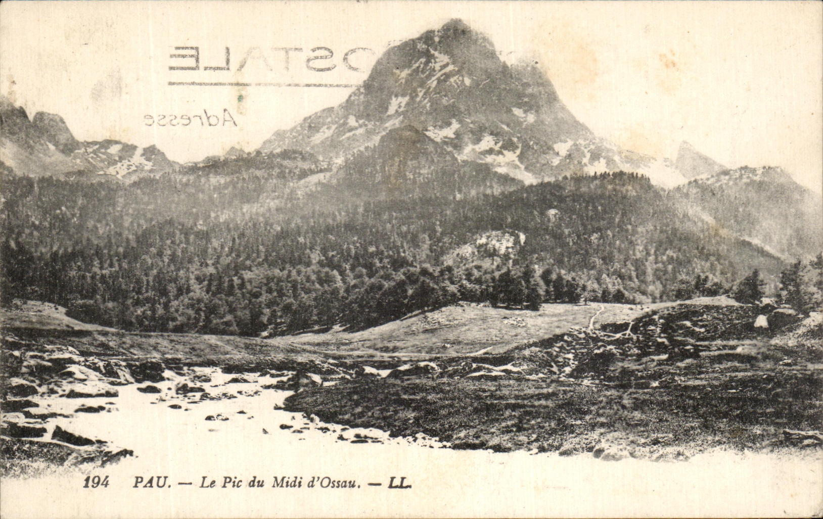CPA Pau Le Pic du Midi d'Ossau