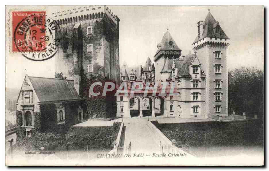 Schloss Pau — Ostseite — Edition Lamartine