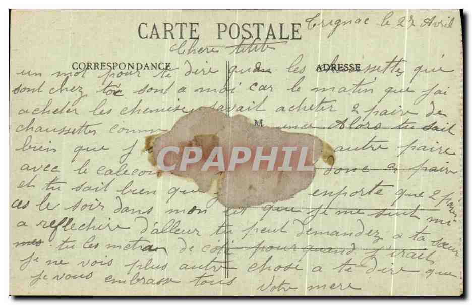 CPA Metz Digue de la Pucelle et Temple Protestant  — Rückseite
