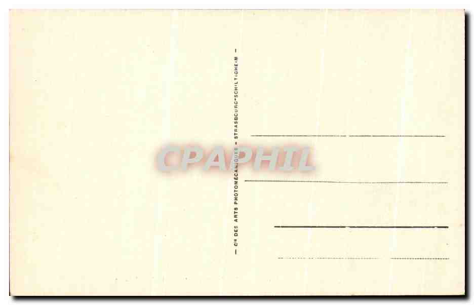 CPA Biarritz Eglise Ste Eugenie et Hotel d'Angleterre pecheurs — Verso