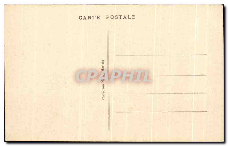 CPA Environs de Plougasnou Tregastel Primel L'Albatros — Rückseite