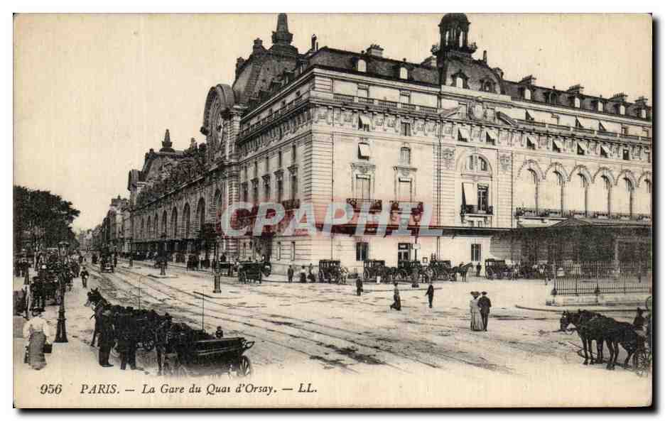 CPA Paris La Gare du Quai d'Orsay