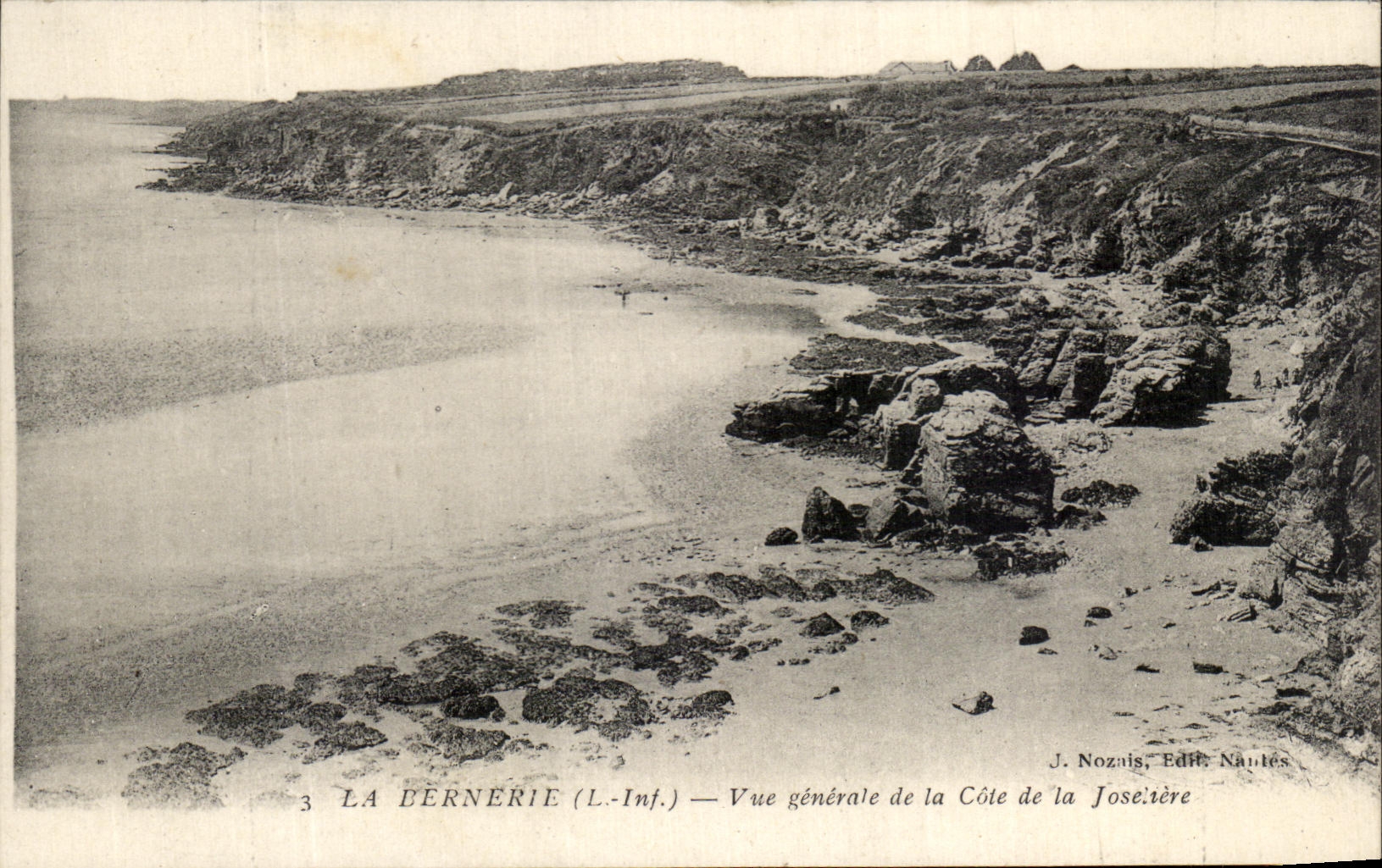 CPA La Bernerie Vue Generale de la Cote de la Joseliere